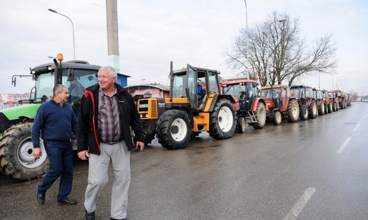 Mljekari blokirali carinski terminal Graničnog prelaza Gradiška