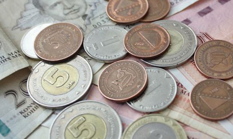 Prosječna plata u BiH u septembru 826 KM