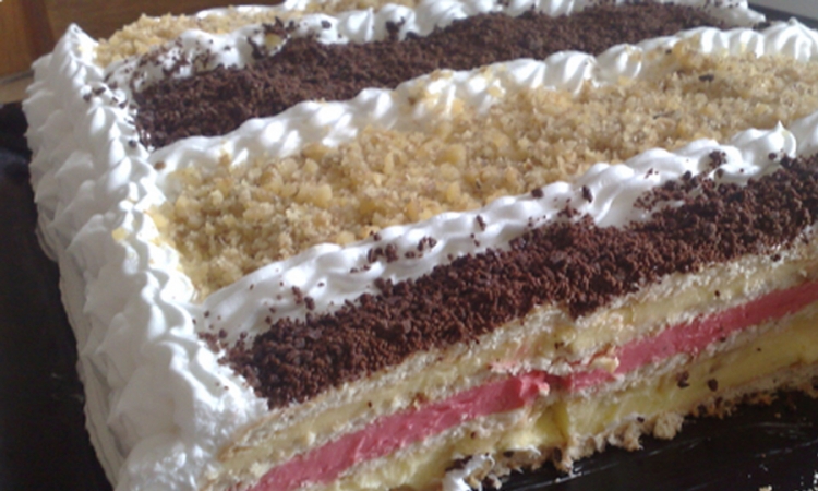 Posna keks torta