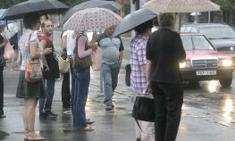 Oblačno i hladno vrijeme sa snijegom