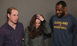 Lebron Džejms prekršio kraljevski protokol i zagrlio Kejt Midlton