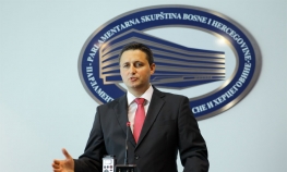 Obijen automobil Denisa Bećirovića