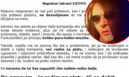Saznajte ko je i zašto napisao najiskreniji CV u Srbiji