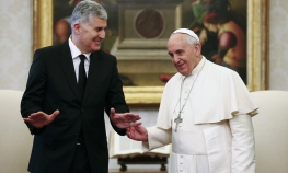Čović pozvao papu da posjeti BiH