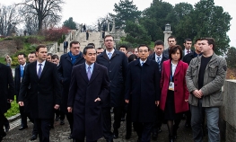 Vučić, Li Kećijang i Dodik prošetali Kalemegdanom