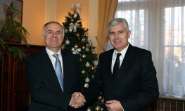 Čović i Đurović: BiH i Crna Gora bez većih otvorenih pitanja