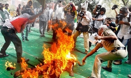 Tibetanka se spalila u znak protesta