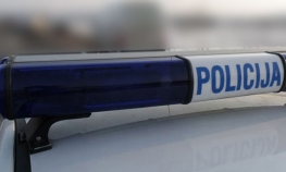Šleper sletio s puta, nema povrijeđenih