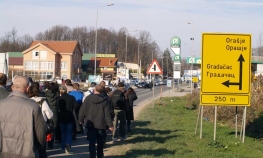 Radnici prepješačili 20 kilometara
