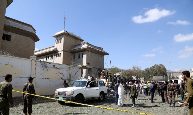 Bombaški napad na iransku ambasadu u Sani