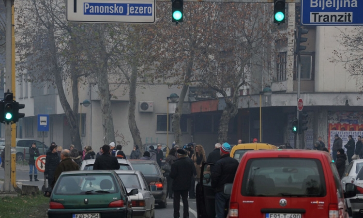 Radnici "Aide" blokirali raskrsnice