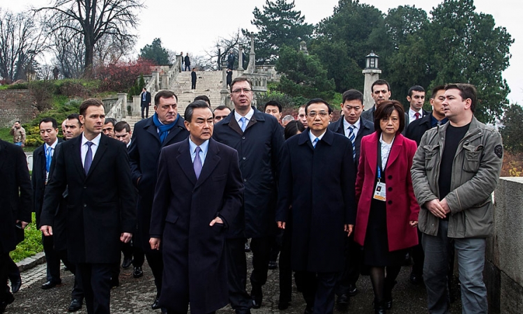 Vučić, Li Kećijang i Dodik prošetali Kalemegdanom