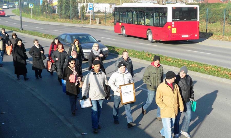 Radnici danas kreću ka granici u Orašju