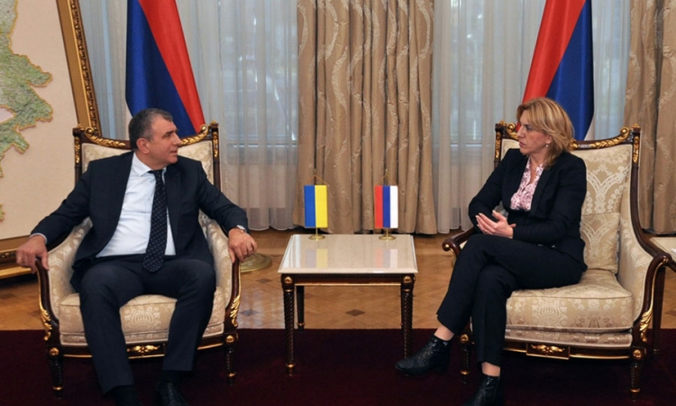 Cvijanovićeva i Levčenko razgovarali o ekonomiji i saradnji