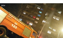 U centru Zenice gori soliter