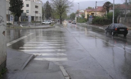 Klizavi kolovozi zbog ledene kiše