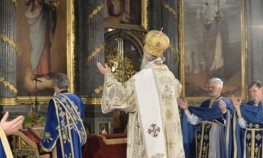 Patrijarh Irinej služio Božićnu liturgiju