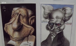 Karikature filozofa izložene u NUB RS