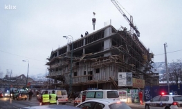 Rušenje oplate dovelo do obrušavanja skele