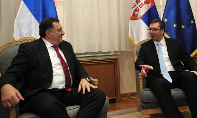 Srbija i Srpska žele najbolje moguće odnose u regionu