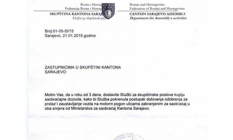 KS pozvao zastupnike da krše saobraćajna pravila