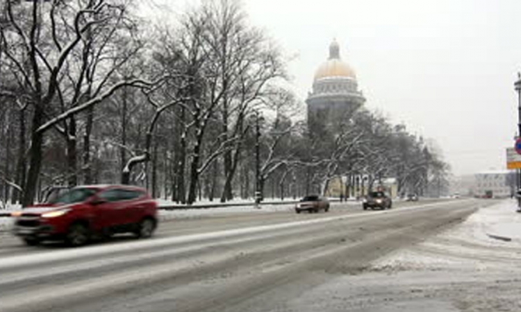 Samo sat sunca za stanovnike Sankt Peterburga u decembru