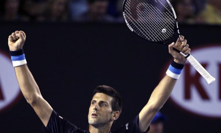 Novak kao rok zvijezda u Melburnu