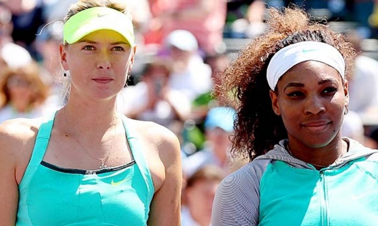 Serena Vilijams i Marija Šarapova u finalu