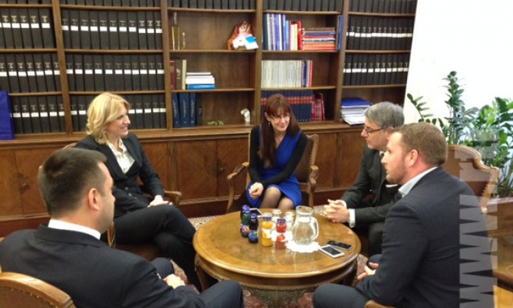 Cvijanovićeva na sastanku sa slovenačkim Socijaldemokratama