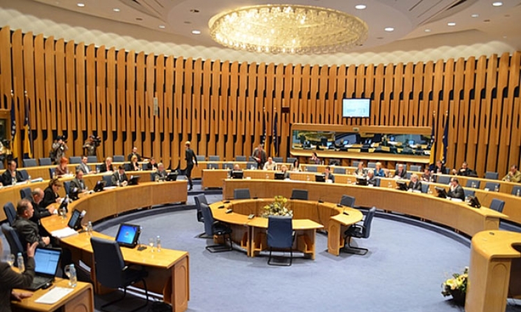Prekinuta konstitutivna sjednica Doma naroda PS BiH
