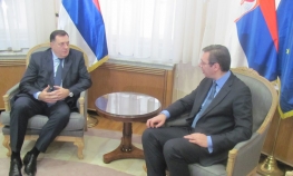 Dodik i Vučić o planovima međunarodne zajednice za Srpsku i BiH