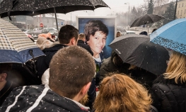 Simbolična vožnja za Denisa Mrnjavca