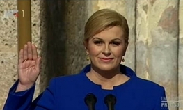 Kitarovićeva preuzela dužnost predsjednika