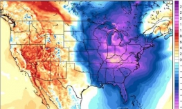 Sibir "stiže" u Ameriku: Mapa pokazuje kakav se ledeni talas usmjerio ...