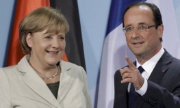 Merkel i Oland pozvali na poštovanje prekida vatre u Ukrajini