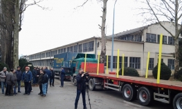 Radnici "Trudbenika" nisu dali da mašine "pretope" u plate