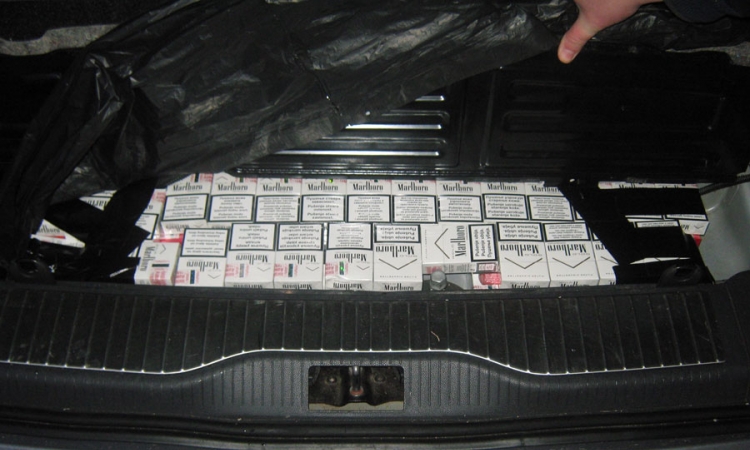 Spriječen šverc cigareta i novca