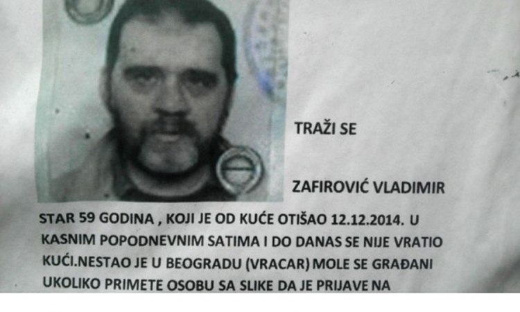 Nestao čovjek, traže ga danima