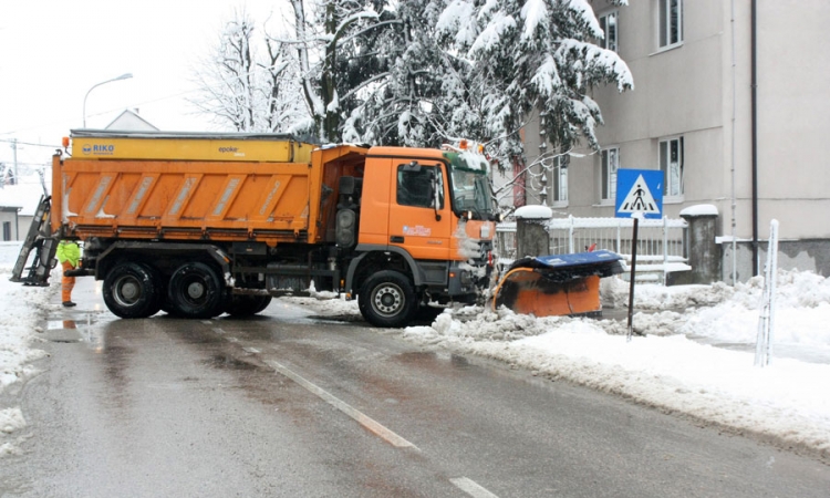Snijeg nije načinio veće probleme