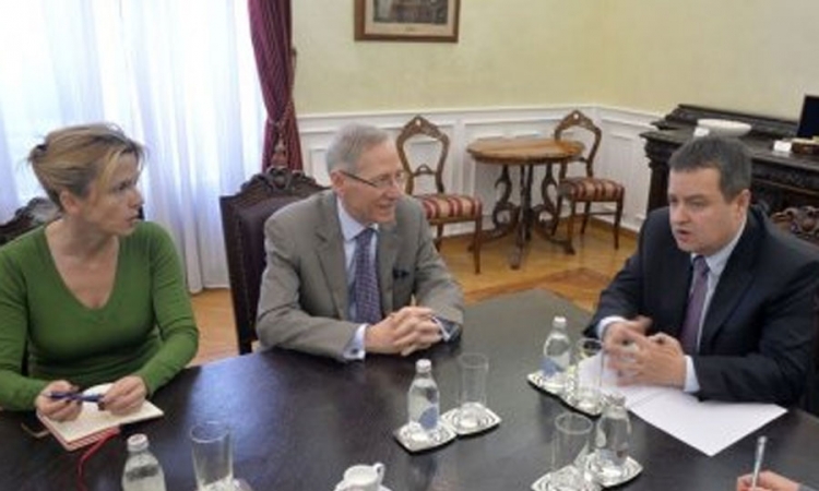 Dačić sa Kirbijem o sporazumu iz Minska