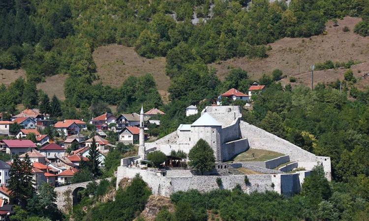Andrić pod vedrim nebom rodnog grada