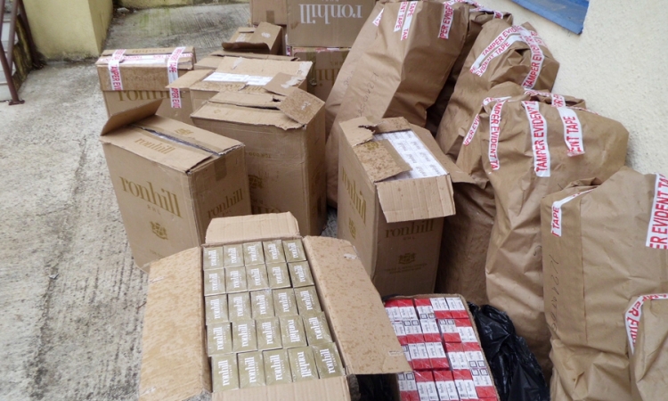 Oduzete cigarete u vrijednosti od 64.000 KM