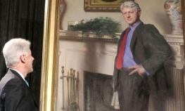Klintonov portret krije tajnu