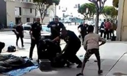 Protest zbog ubistva beskućnika u Los Anđelesu