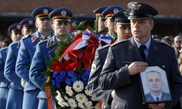 Pilot Omer Mehić sahranjen u Novom Sadu