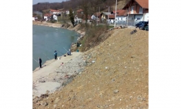 Počela izgradnja potpornog zida na obali Vrbanje