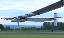 Solarni avion sletio u Kinu