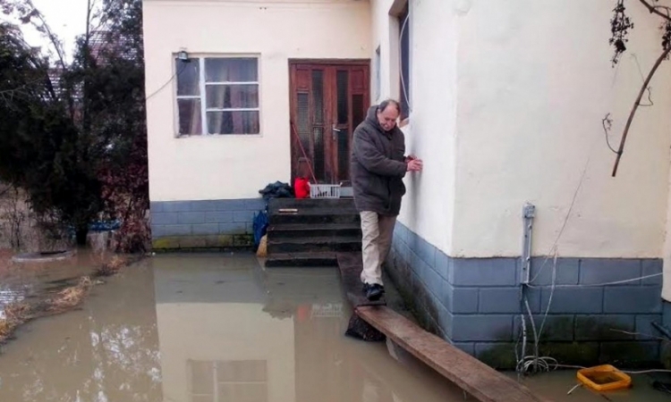 Zaplavljene kuće u Janji
