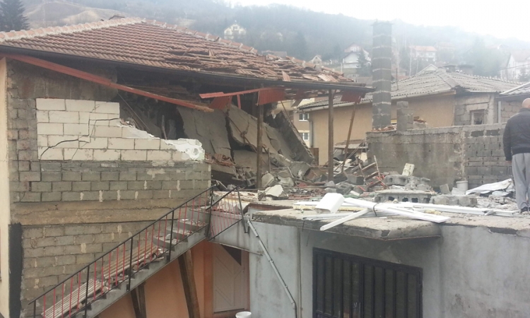 Eksplozija bojlera uništila pola kuće