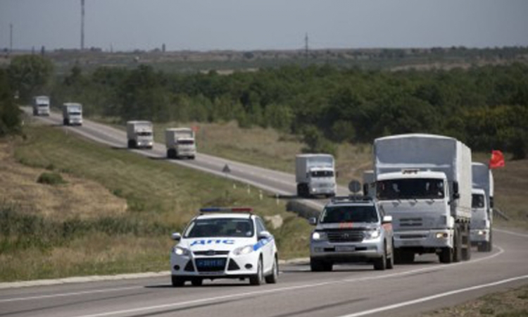 Humanitarni konvoj stigao u Lugansk
